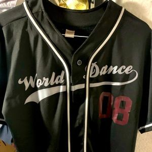 World of Dance Baseball Jersey